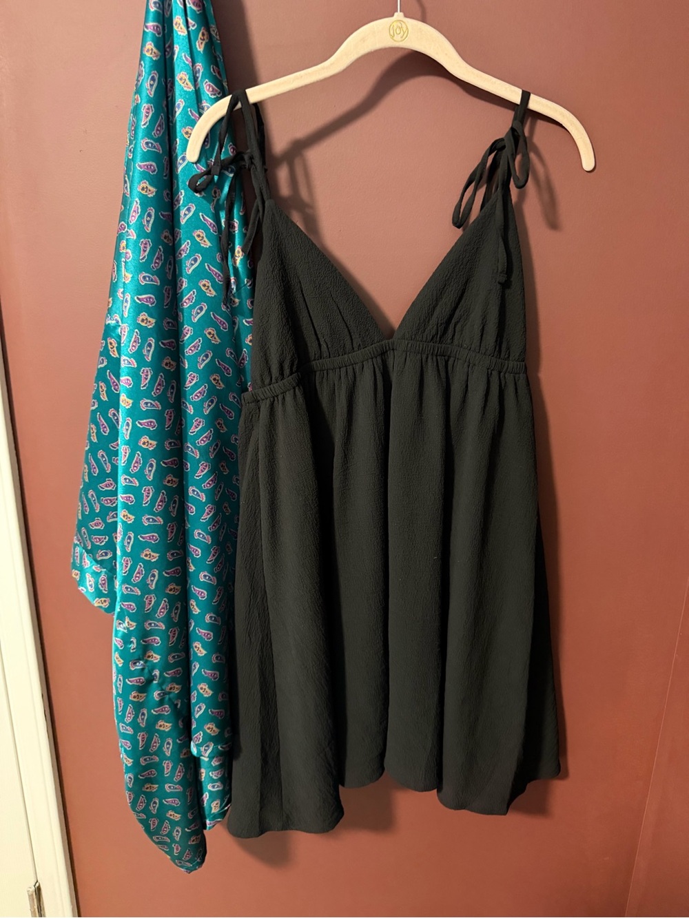 Princess Polly Black Textured Mini Dress